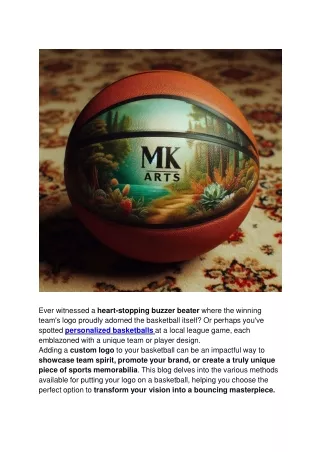 Bouncing with Brand Identity_ How to Put a Logo on Custom Basketballs