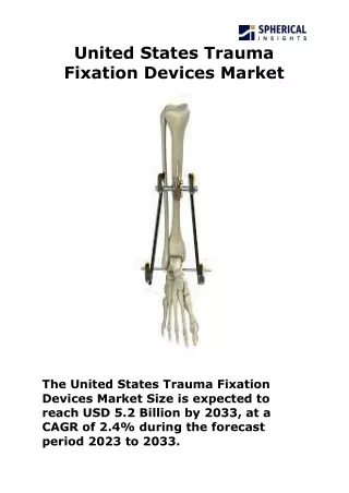 United States Trauma Fixation Devices Market