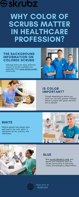 Why Color of Scrubs Matter in Healthcare Profession