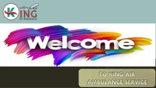 Fastest King Air Ambulance Service in Patna