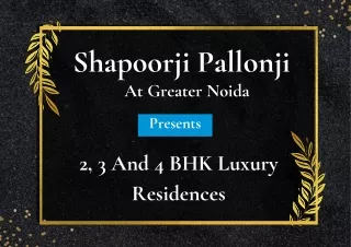Shapoorji Pallonji In Greater Noida - Brochure