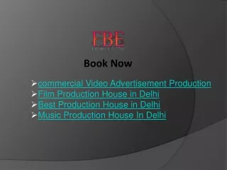 Top Commercial Video Advertisement Production Services