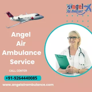 Angel Air Ambulance Service in Indore And Bhopal