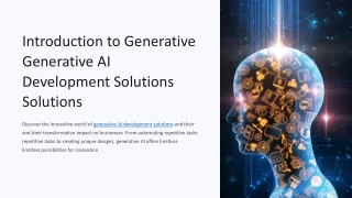 Generative AI Development solution