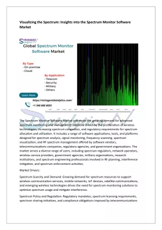 Spectrum Monitor Software Market