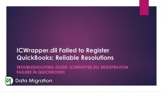 Troubleshooting Guide: ICWrapper.dll Registration Failure in QuickBooks