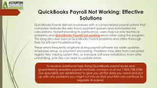 Easy way to terminate QuickBooks Payroll Not Working