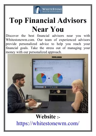 Top Financial Advisors Near You