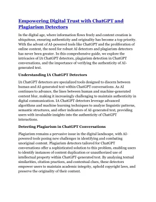 free chat gpt detector