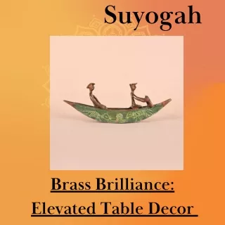 Brass Brilliance Elevated Table Decor