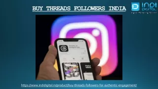 BUY THREADS FOLLOWERS INDIA