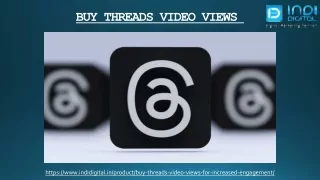 BUY THREADS VIDEO VIEWS