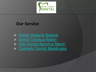 Kids Dentist in Bacchus Marsh