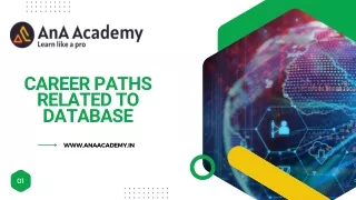 Career Paths Related To Database