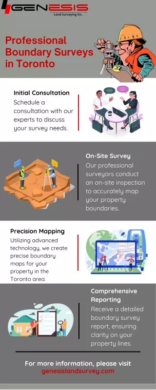 Professional Boundary Surveys in Toronto