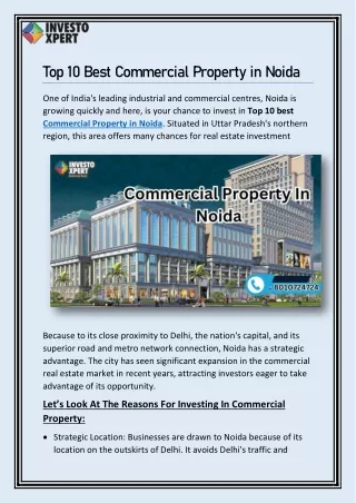 Commercial Property in Noida