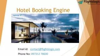 Hotel Booking Engine