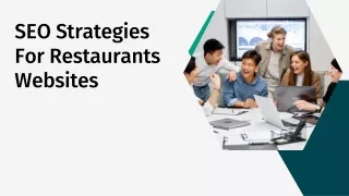 SEO Strategies For Restaurants Websites