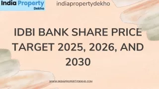 IDBI Bank share price target