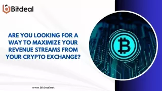 Are you looking for a way to maximize your revenue streams and ROI from your crypto exchange