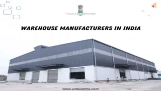 Reliable Steel structure Manufacturers in india - Willus Infra