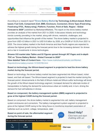 Sky-High Charges_ Insights into Drone Battery Market