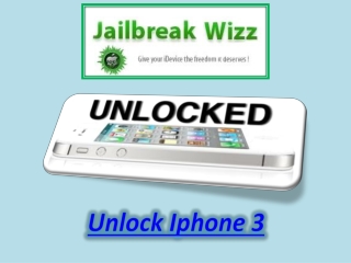 Unlock Iphone 3