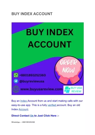 BUY INDEX ACCOUNT (1)