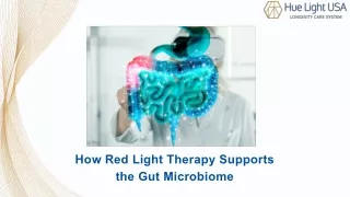 How Red Light Therapy Supports the Gut Microbiome