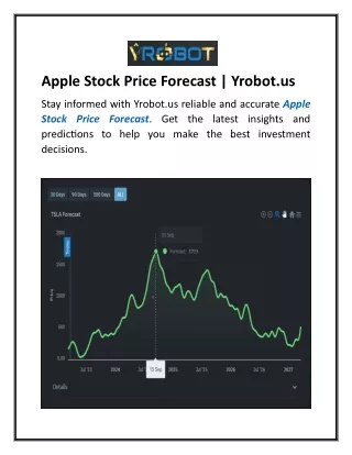 Apple Stock Price Forecast  Yrobot.us