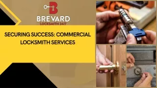 Securing Success Commercial Locksmith Services