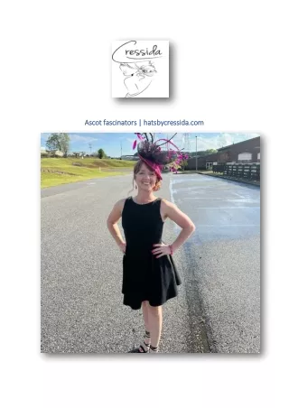 Ascot fascinators | hatsbycressida.com