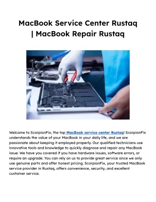 MacBook Service Center Rustaq _ MacBook Repair Rustaq