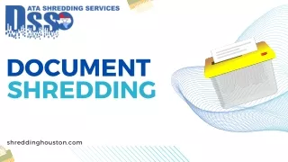 Document Shredding Houston Professionals