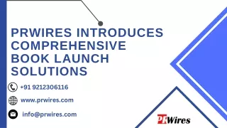 Comprehensive  Book Launch  Solutions