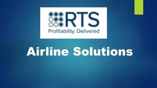 Airline solutions