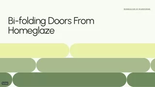 Bi folding Door Company Fareham, Gosport, and Hampshire