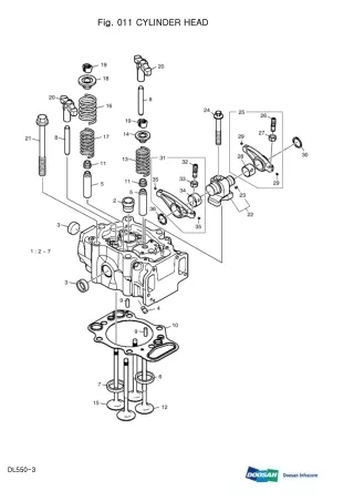 DOOSAN DL550-3 WHEELED LOADER Service Repair Manual