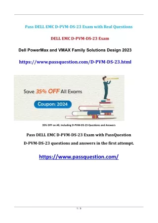 D-PVM-DS-23 Dell PowerMax and VMAX Family Solutions Design 2023 Exam Questions