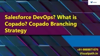 Salesforce DevOps Training in - Ameerpet - Salesforce DevOps Training - Visualpath