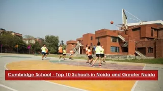 Top 10 Schools in Noida and Greater Noida