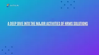 A Deep Dive into the Major Activities of HRMS Solutions (1)