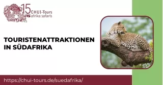 Touristenattraktionen in Südafrika