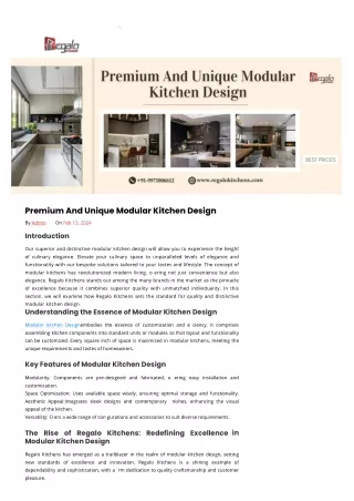 https://www.regalokitchens.com/premium-and-unique-modular-kitchen-design.php