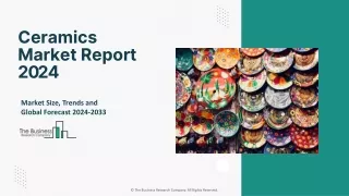 Ceramics Market Size, Share Report, Industry Trends And Growth Analysis By 2033
