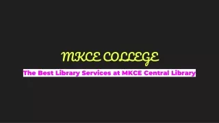 library services