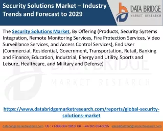 Security Solution Market