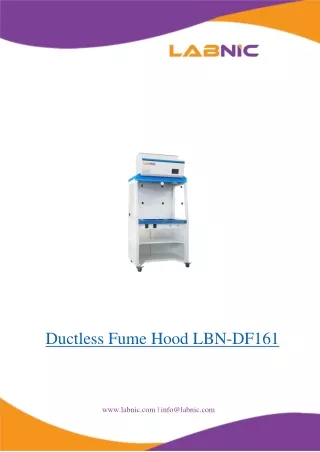 Ductless-Fume-Hood-LBN-DF161