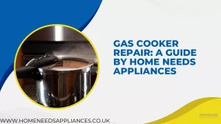 Gas Cooker Repair