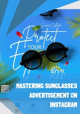Mastering Sunglasses Advertisement on Instagram